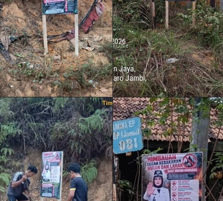 Cegah Karhutla, Kades Suko Awin Jaya Imbau Warga Tak Membakar Lahan