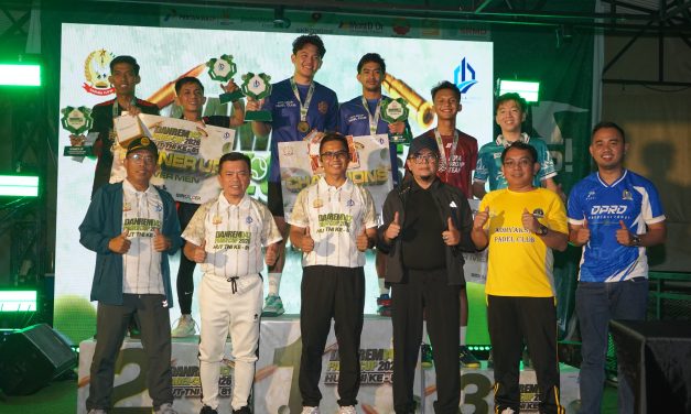 Danrem 042/Gapu Padel Cup Resmi Ditutup, Enam Kategori Lahirkan Juara