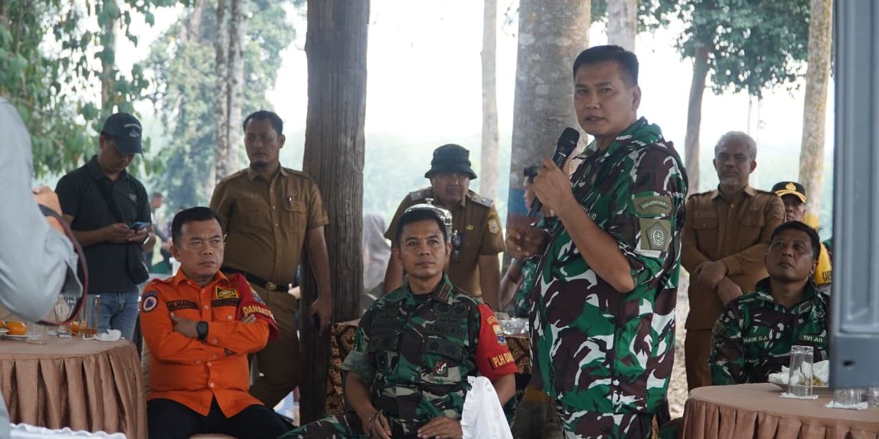 Pangkogabwilhan I Tekankan Solusi Permanen Karhutla: Kerjakan Dan Selesaikan Masalahnya