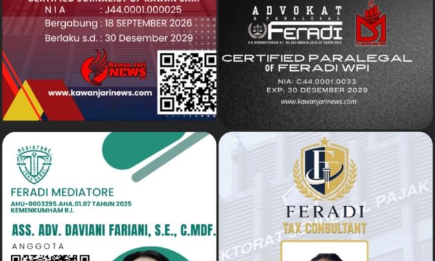 FERADI WPI Buka Pendidikan Sertifikasi Nonakademik Jurnalistik, Mediator, Paralegal, Dan Perpajakan