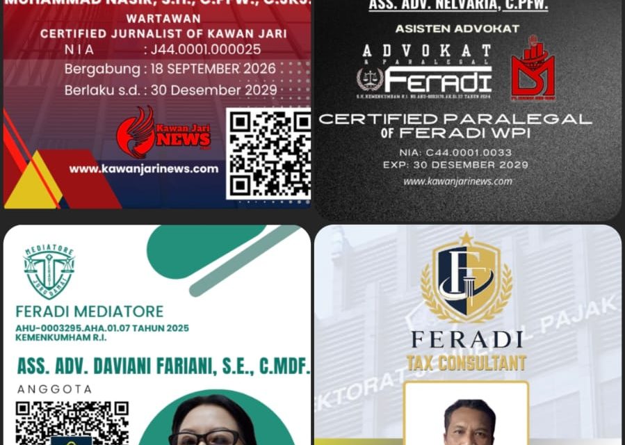 FERADI WPI Buka Pendidikan Sertifikasi Nonakademik Jurnalistik, Mediator, Paralegal, Dan Perpajakan