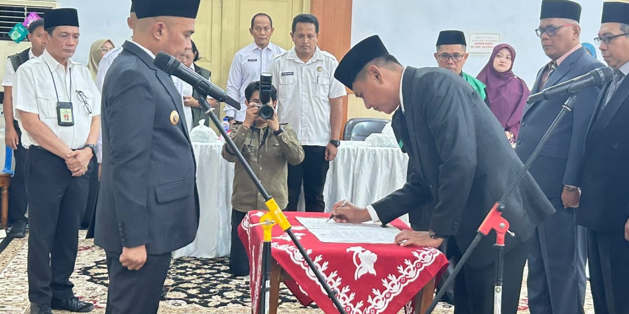 Bupati Bungo Mutasi Sejumlah Pejabat, Lima Kepala Perangkat Daerah Berganti