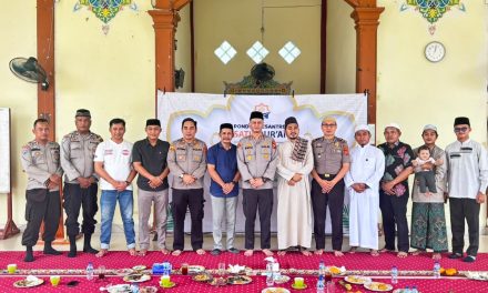 Ngeriung Jumat Presisi, Kapolres Muaro Jambi Bangun Sinergi Bersama Pondok Pesantren Tahfiz Satu Quran