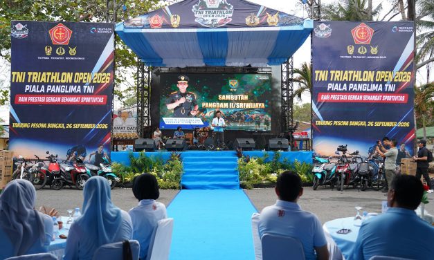 TNI Triathlon Open 2026 Digelar di Pantai Tanjung Pesona, 197 Peserta Uji Ketahanan
