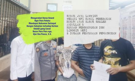 Eko Ponco Menangis Saat Menjenguk Sholeh, Desak Pelaku Pengeroyokan Diproses Sesuai Hukum