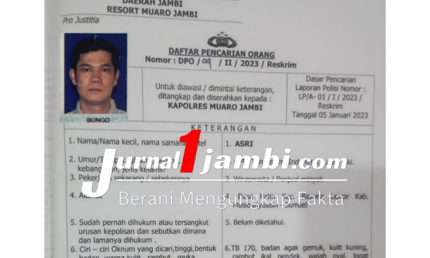 DPO Kasus Migas Muaro Jambi Belum Ditangkap, JARI Ancam Gelar Aksi di Polda Jambi dan Polres Muaro Jambi