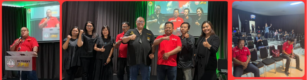 FERADI WPI–SUBUR JAYA LAWFIRM Hadir di Gereja JPM Bethany Nusantara Malang, Jemaat Bersaksi Mengalami Kesembuhan