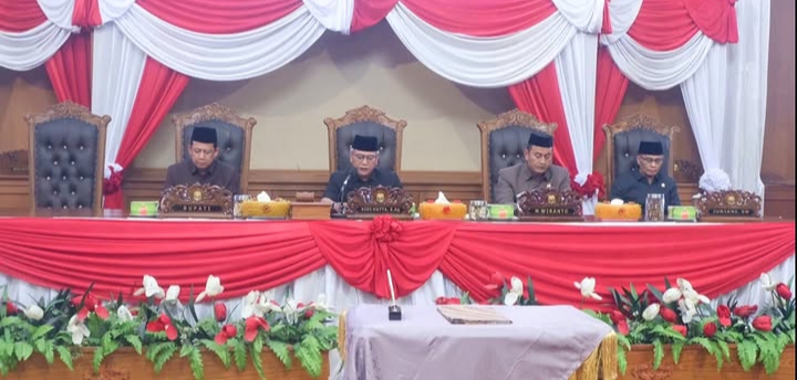 DPRD Muaro Jambi Sahkan Perubahan KUA-PPAS Tahun Anggaran 2026