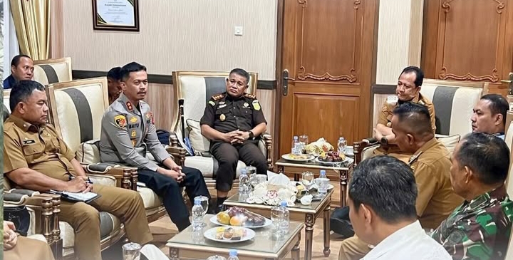Polres Muaro Jambi Fasilitasi Mediasi Konflik Warga Pulau Mentaro Dan Puding