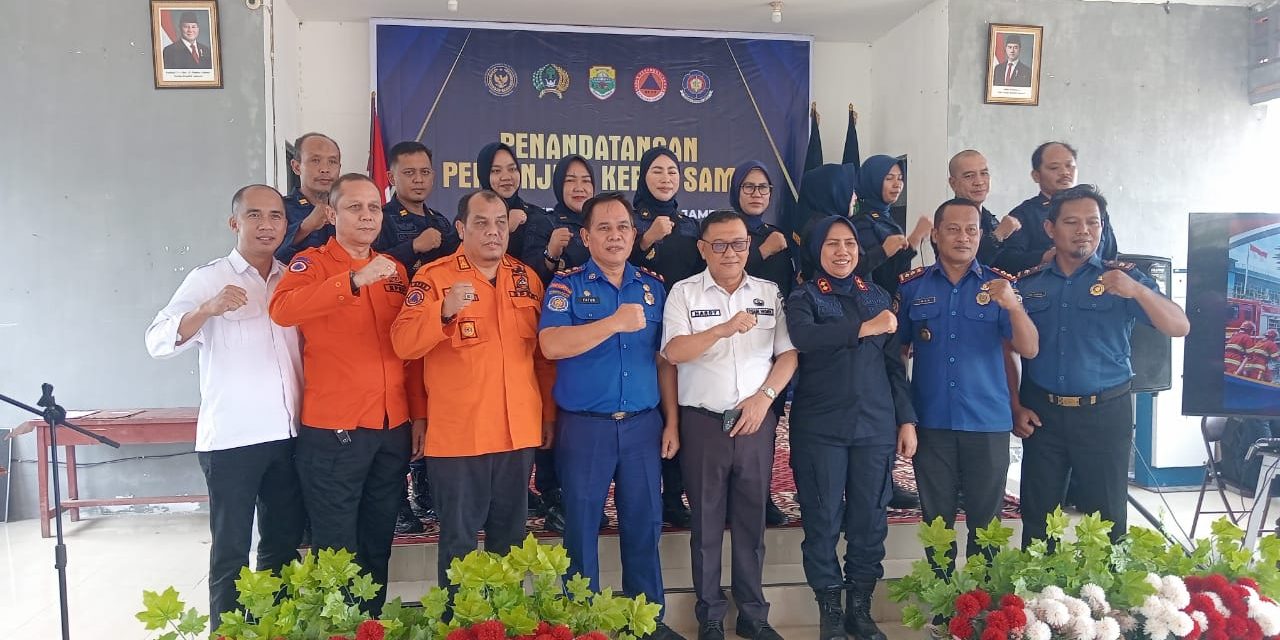 Lapas Perempuan Jambi Gandeng Damkar Dan BPBD Muaro Jambi Perkuat Kesiapsiagaan Bencana