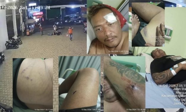 Korban Dugaan Penganiayaan dengan Linggis di Salatiga Dirawat di RSUD, FERADI WPI Kawal Laporan Polisi