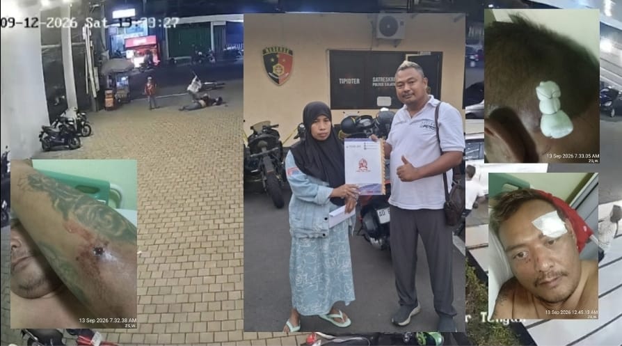 Video Dugaan Pengeroyokan dengan Linggis di Parkiran Benang Raja Viral, Polres Salatiga Disorot