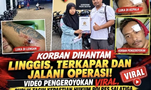 Publik Sorot Respons Polres Salatiga dan Status Penahanan Terduga Pelaku Dugaan Pengeroyokan dengan Linggis