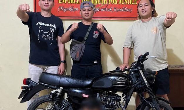 Polsek Sekernan Ungkap Pencurian Dua Aki Genset di Swalayan AXCEL, Satu Terduga Pelaku Diamankan