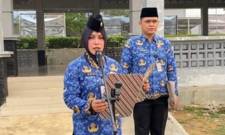 Kasubbag Tata Usaha Pimpin Upacara Bendera di Lapas Perempuan Kelas IIB Jambi