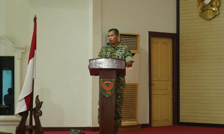 Kodam II/Sriwijaya Sosialisasikan Penyiapan Kader SDAB Komponen Pendukung 2026