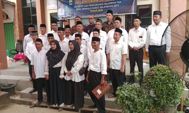 Pelantikan Serentak Ketua RT dan Pengukuhan PKK Mendalo Darat, Awali Masa Bakti 2026–2031
