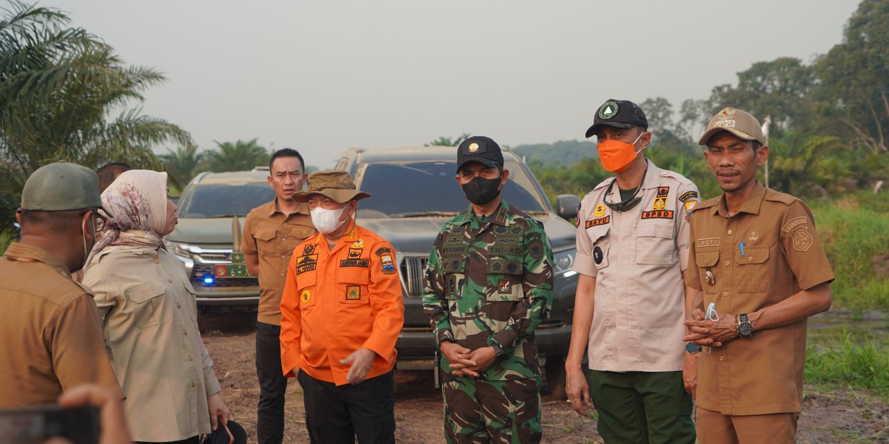 Danrem 042/Gapu Cek Jalur Karhutla di Tahura Orang Kayo Hitam, Dorong Percepatan Penanganan