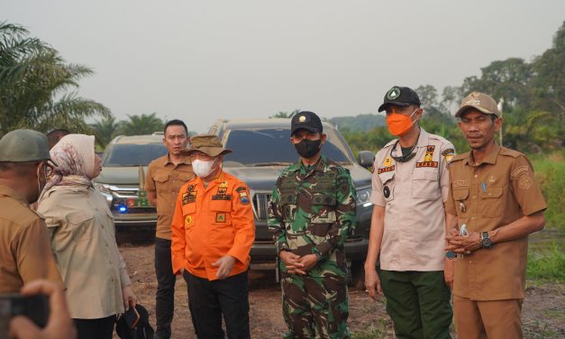 Danrem 042/Gapu Cek Jalur Karhutla di Tahura Orang Kayo Hitam, Dorong Percepatan Penanganan