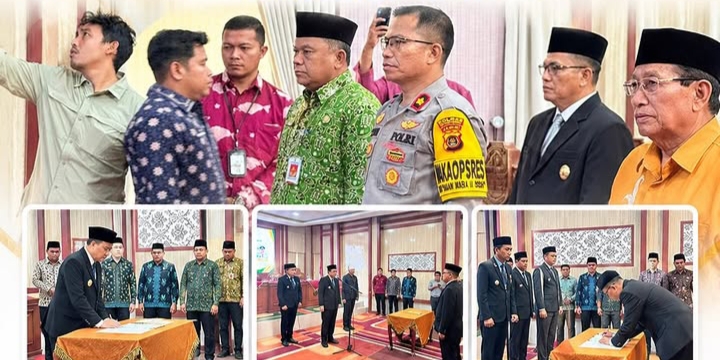 Wakapolres Muaro Jambi Hadiri Pelantikan Pimpinan BAZNAS Periode 2026-2031