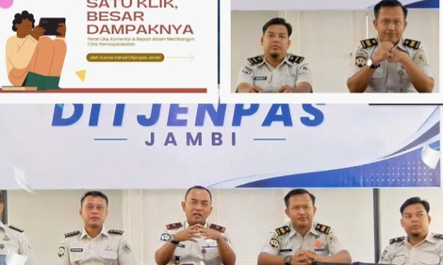 Tim Humas Lapas Perempuan Jambi Perkuat Kompetensi Digital Lewat Rabu Pintar