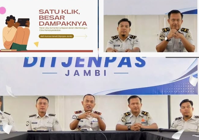 Tim Humas Lapas Perempuan Jambi Perkuat Kompetensi Digital Lewat Rabu Pintar