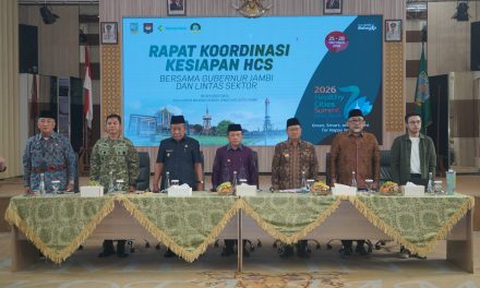 Danrem 042/Gapu Dukung Kesiapan Kota Jambi Jadi Tuan Rumah Healthy Cities Summit 2026