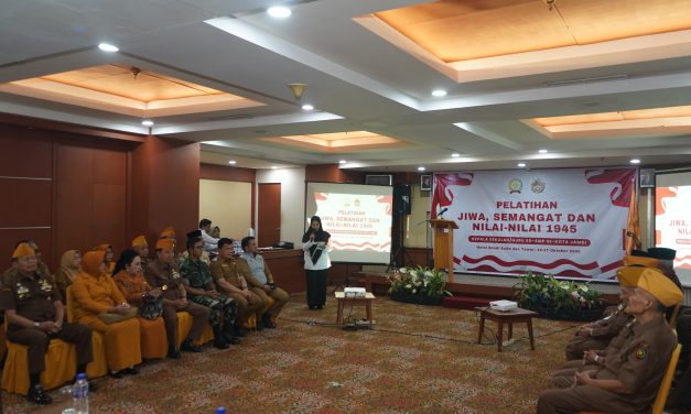 Danrem 042/Gapu Dukung Pelestarian Nilai Perjuangan 1945 Melalui Pelatihan JSN 45