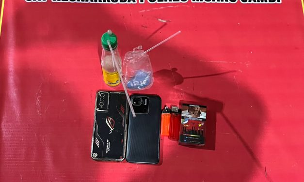 Satresnarkoba Polres Muaro Jambi Amankan Dua Pria Positif Amphetamine di Sekernan
