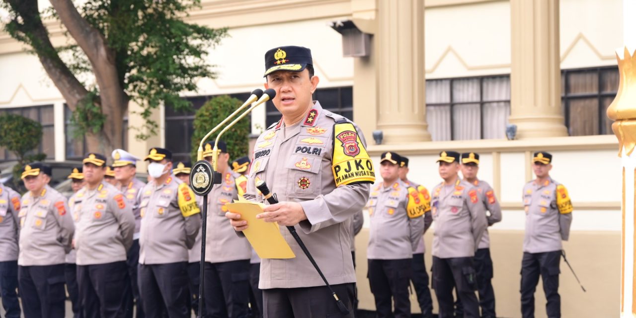 Pimpin Apel Perdana, Kapolda Jambi Tekankan Integritas dan Pelayanan Humanis