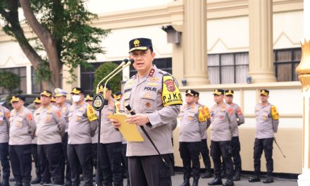Pimpin Apel Perdana, Kapolda Jambi Tekankan Integritas dan Pelayanan Humanis