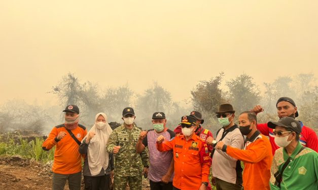 Danrem 042/Gapu Dampingi Gubernur Jambi, 148 Personel Gabungan Dikerahkan Tangani Karhutla
