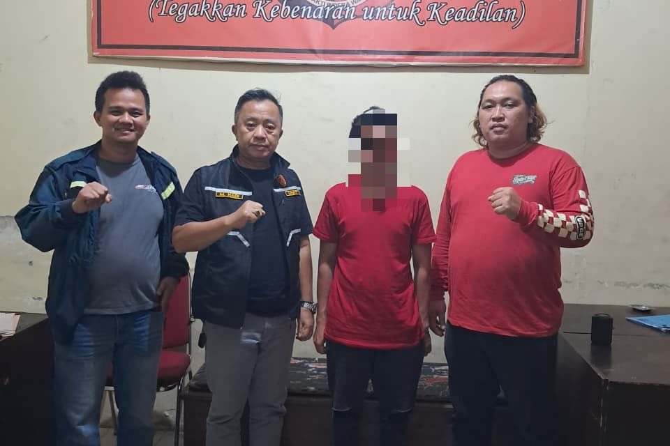 Polsek Sekernan Amankan Terduga Pelaku Penganiayaan di Desa Berembang