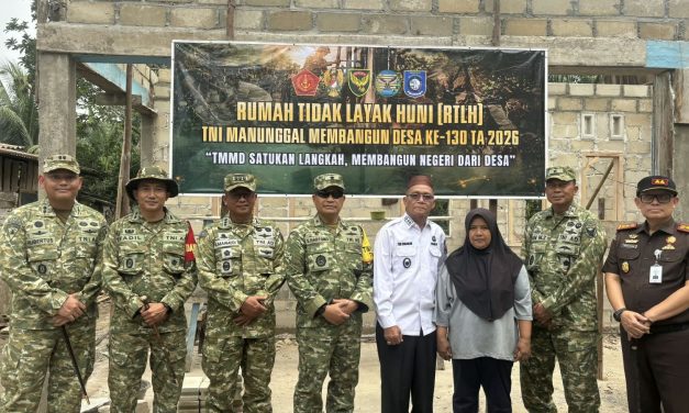 Tim Wasev TMMD ke-130 Tinjau Sasaran Pembangunan di Bangka Barat