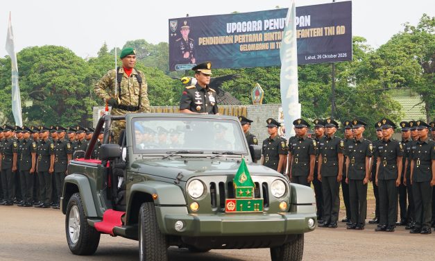 Pangdam II/Sriwijaya Lantik 318 Bintara Infanteri Berpangkat Sersan Dua di Lahat