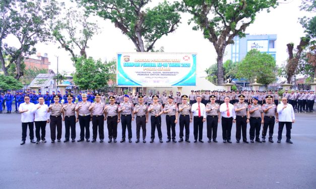 Polda Jambi Peringati Hari Sumpah Pemuda ke-98, Kapolda Tekankan Persatuan dan Patriotisme