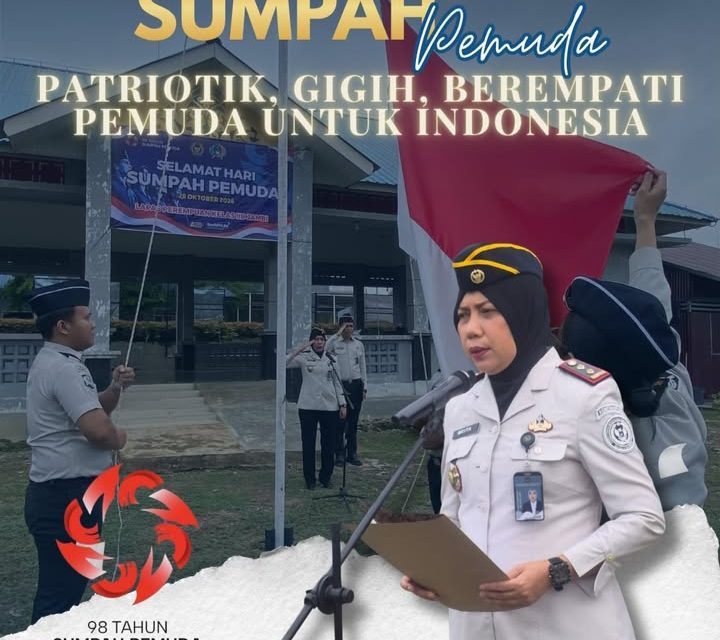 Lapas Perempuan Jambi Peringati Sumpah Pemuda ke-98, Tekankan Patriotisme dan Empati