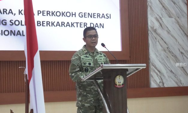 Danrem 042/Gapu Ajak Keluarga Besar TNI Perkuat Bela Negara dan Nasionalisme