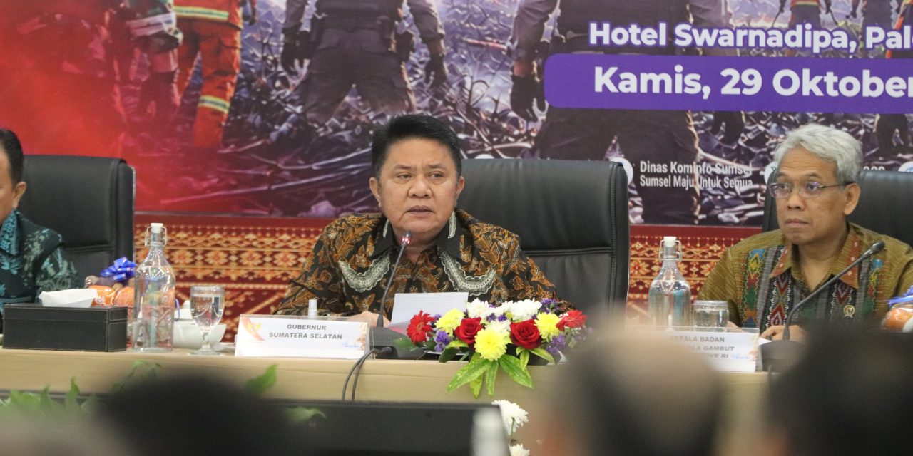 Pangdam II/Swj Hadiri Rakor Karhutla di Palembang, Perkuat Koordinasi Lintas Sektor