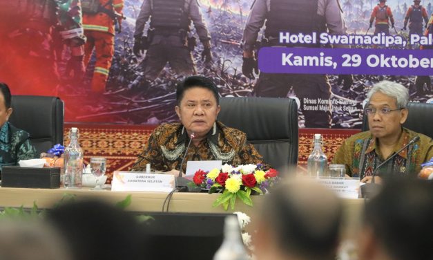 Pangdam II/Swj Hadiri Rakor Karhutla di Palembang, Perkuat Koordinasi Lintas Sektor