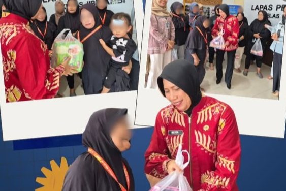 Yayasan At Taufiq Jambi Salurkan Bingkisan untuk Warga Binaan Lapas Perempuan Jambi